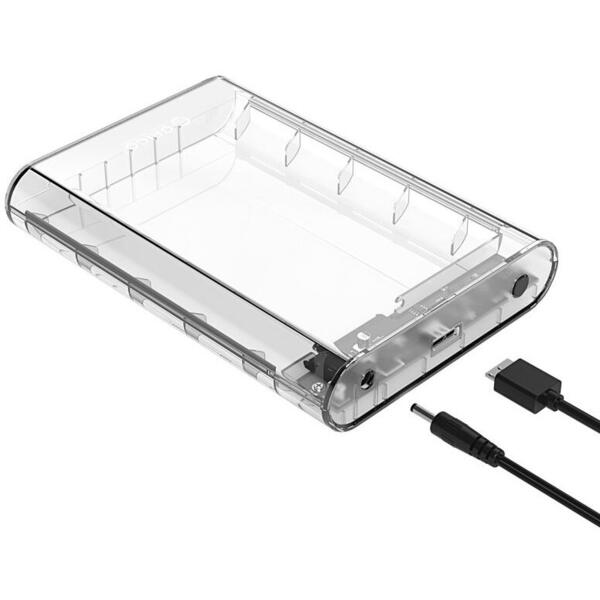 Rack Orico 3139U3 USB 3.0 3.5 inch Transparent