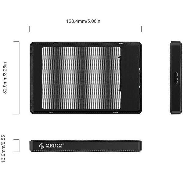 Rack Orico 2169U3 USB 3.0 2.5 inch Negru