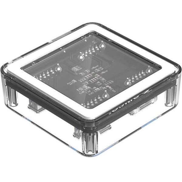 Hub USB Orico USB3.0 MH4U Transparent