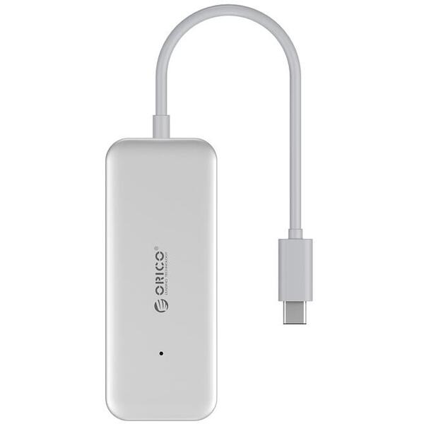 Hub USB Orico TC4U-U3 PRO Type-C - USB3.0 Argintiu