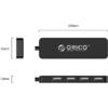 Hub USB Orico FL01 USB2.0 Negru