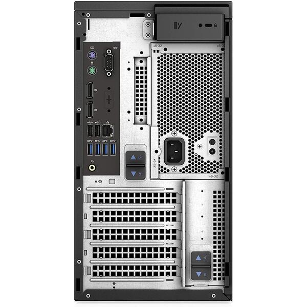 Sistem Brand Dell Precision 3640 Tower, Intel Core i9-10900 2.8GHz, 32GB RAM, 512GB SSD + 2TB HDD, nVidia Quadro RTX 4000 8GB, Win 10 Pro