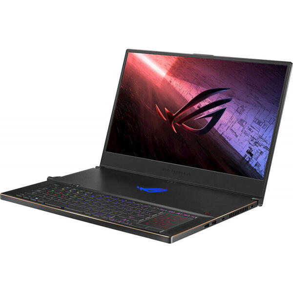 Laptop Asus ROG Zephyrus S17 GX701LWS, 17.3 inch FHD 300Hz, Intel Core i7-10875H, 16GB DDR4, 1TB SSD, GeForce RTX 2070 SUPER 8GB, Win 10 Home, Black