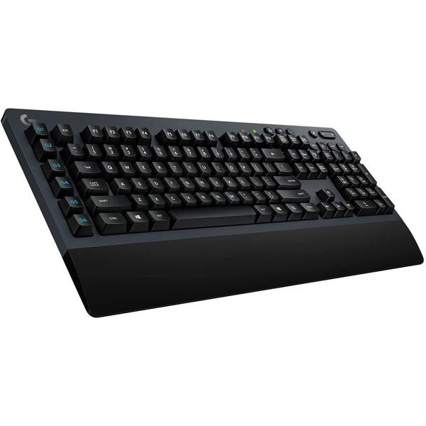 Tastatura gaming Logitech G613, Wireless, Mecanica, Dark Grey