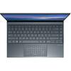 Ultrabook Asus ZenBook 14 UM425QA, 14 inch FHD, AMD Ryzen 5 5600H, 8GB DDR4X, 512GB SSD, Radeon, Win 10 Home, Pine Grey