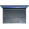 Ultrabook Asus ZenBook 14 UM425QA, 14 inch FHD, AMD Ryzen 5 5600H, 8GB DDR4X, 512GB SSD, Radeon, Win 10 Home, Pine Grey