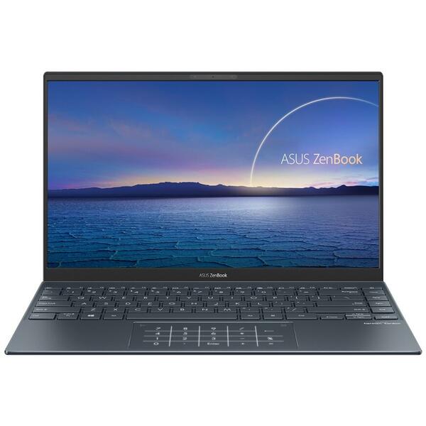 Ultrabook Asus ZenBook 14 UM425IA, 14.0 inch FHD, AMD Ryzen 7 4700U, 8GB DDR4, 512GB SSD, AMD Radeon, Win 10 Home, Pine Grey