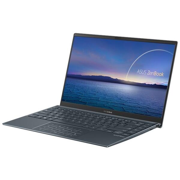 Ultrabook Asus ZenBook 14 UM425IA, 14.0 inch FHD, AMD Ryzen 7 4700U, 8GB DDR4, 512GB SSD, AMD Radeon, Win 10 Home, Pine Grey