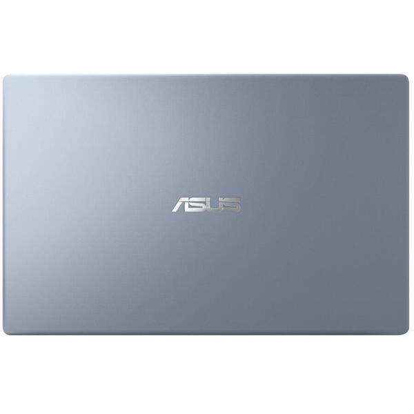 Ultrabook Asus VivoBook 14 X403JA, 14 inch FHD, Intel Core i7-1065G7, 16GB DDR4X, 512GB SSD, Intel Iris Plus, Endless OS, Silver Blue