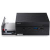 Mini PC Asus PN40,Intel Celeron N5000, fara RAM, fara HDD, Intel UHD Graphics 600, No OS, Negru