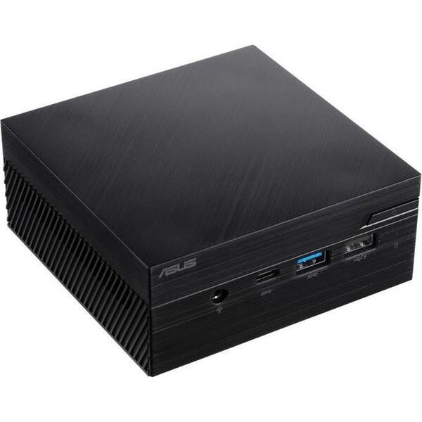 Mini PC Asus PN40,Intel Celeron N4020, 4GB DDR4, 64GB eMMC, Intel UHD Graphics 600, No OS, Negru