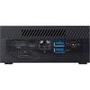 Mini PC Asus PN62, Intel Core i5-10210U 1.6GHz, 8GB RAM, 256GB SSD, Intel UHD Graphics, Windows 10 Home, Negru