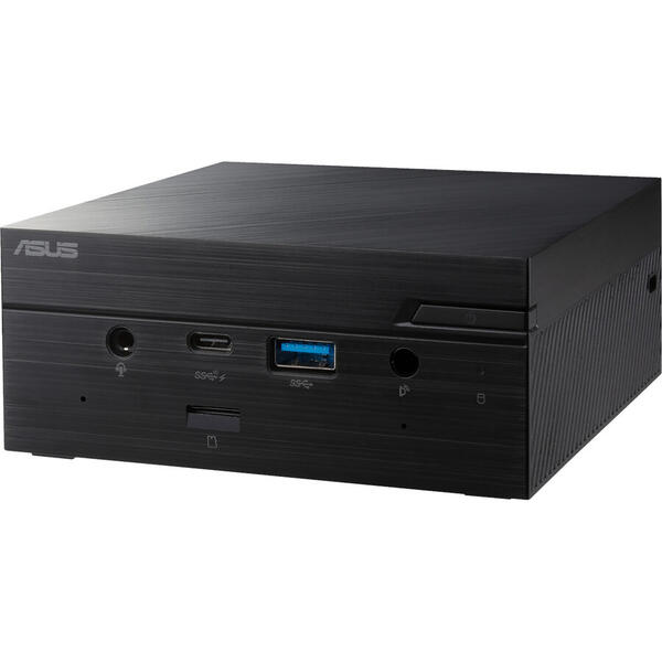 Mini PC Asus PN62, Intel Core i5-10210U 1.6GHz, 8GB RAM, 256GB SSD, Intel UHD Graphics, Windows 10 Home, Negru