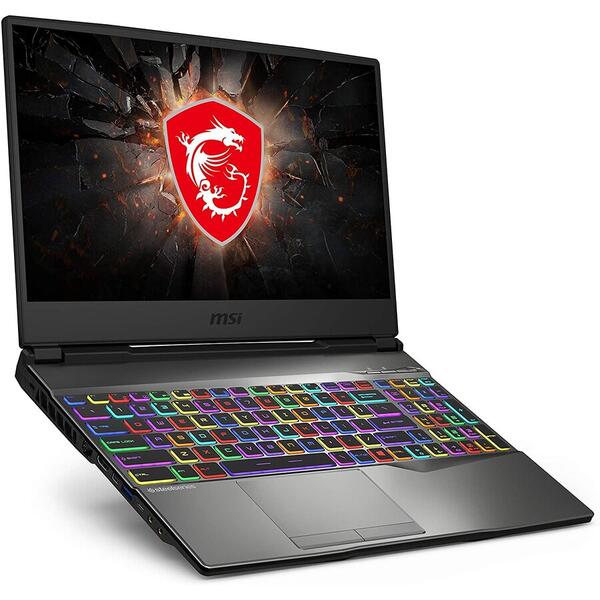 Laptop Gaming MSI GL65 Leopard 10SFSK, 15.6 inch FHD 144Hz, Intel Core i7-10750H, 16GB DDR4, 512GB SSD, GeForce RTX 2070 SUPER 8GB, Free DOS, Negru