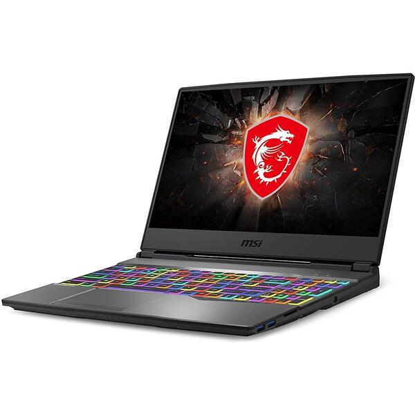 Laptop Gaming MSI GL65 Leopard 10SFSK, 15.6 inch FHD 144Hz, Intel Core i7-10750H, 16GB DDR4, 512GB SSD, GeForce RTX 2070 SUPER 8GB, Free DOS, Negru