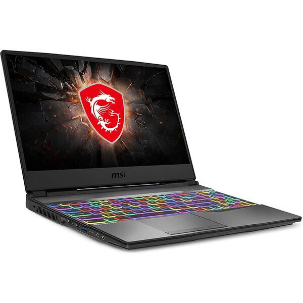 Laptop Gaming MSI GL65 Leopard 10SFSK, 15.6 inch FHD 144Hz, Intel Core i7-10750H, 16GB DDR4, 512GB SSD, GeForce RTX 2070 SUPER 8GB, Free DOS, Negru