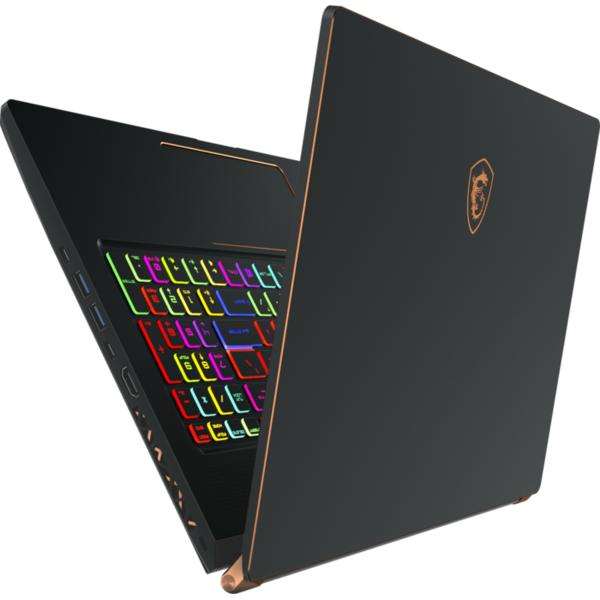 Laptop Gaming MSI GS75 Stealth 10SE, 17.3 inch FHD 240Hz, Intel Core i7-10870H, 32GB DDR4, 1TB SSD, GeForce RTX 2060 6GB, Win 10 Pro, Black