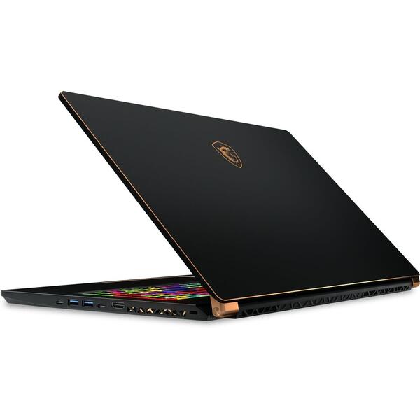 Laptop Gaming MSI GS75 Stealth 10SE, 17.3 inch FHD 240Hz, Intel Core i7-10870H, 32GB DDR4, 1TB SSD, GeForce RTX 2060 6GB, Win 10 Pro, Black