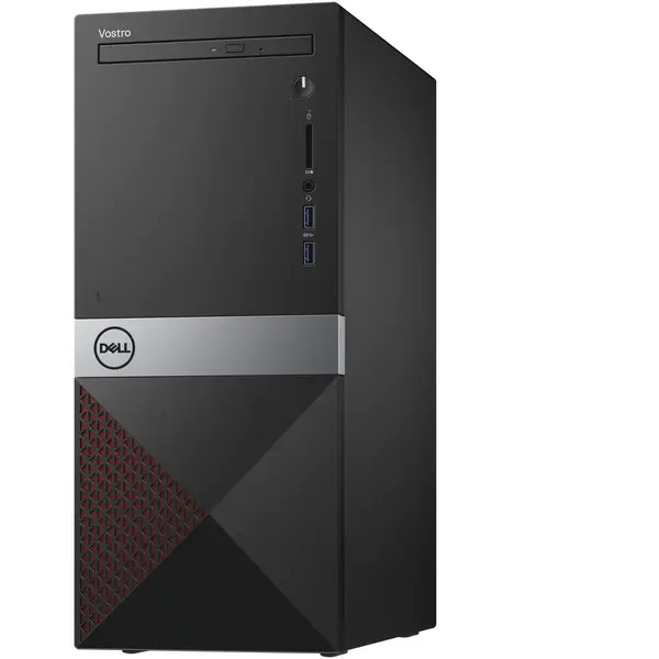 Sistem Brand Dell Vostro 3671 MT, Intel Core i5-9400 2.9GHz, 8GB RAM, 256GB SSD, Intel UHD 630, Win 10 Pro, Negru