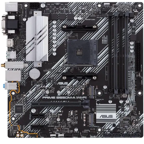 Placa de baza Asus PRIME B550M-A (WI-FI) Socket AM4