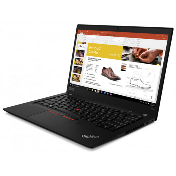 Laptop Lenovo ThinkPad T14s Gen 1, 14 inch FHD, Intel Core i5-10210U, 8GB DDR4, 256GB SSD, Intel UHD, Win 10 Pro, Black