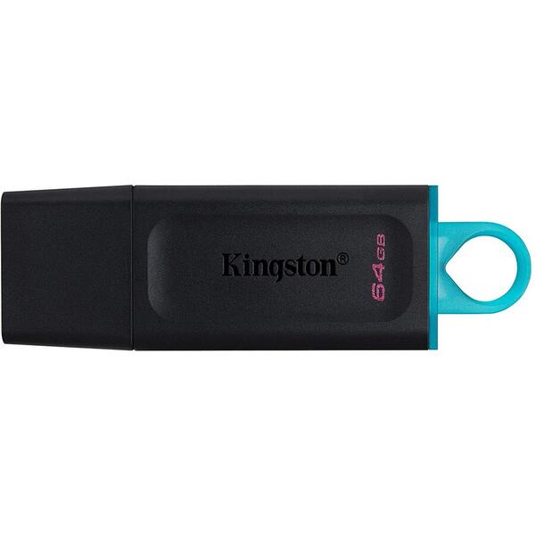 Memorie USB Kingston DataTraveler Exodia 64GB, USB 3.2, Black-Blue