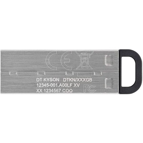 Memorie USB Kingston DataTraveler Kyson 64GB USB 3.2 Stylish Capless Metal Casing