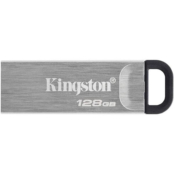 Memorie USB Kingston DataTraveler Kyson 128GB USB 3.2 Stylish Capless Metal Casing