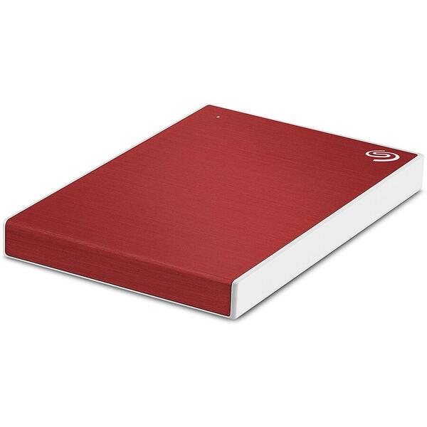 Hard Disk Extern Seagate Backup Plus Slim 2.5 inch 1TB USB 3.0, Red