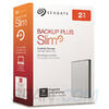 Hard Disk Extern Seagate Backup Plus Slim 2.5 inch 2TB USB 3.0 Silver