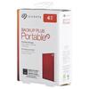 Hard Disk Extern Seagate Backup Plus Portable 2.5 inch 4TB USB 3.0 Red