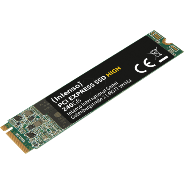 SSD Intenso High Performance 240GB PCI Express 3.0 x4 M.2 2280