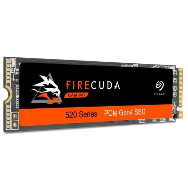 SSD Seagate FireCuda 520 1TB PCI Express 4.0 x4 M.2 2280