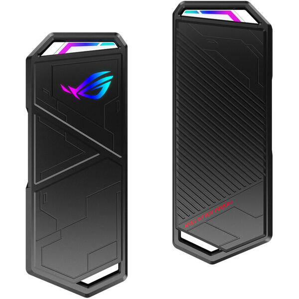 Rack Asus ROG Strix Arion pentru SSD NVMe M.2 - USB 3.2 GEN2 Type-C, Negru