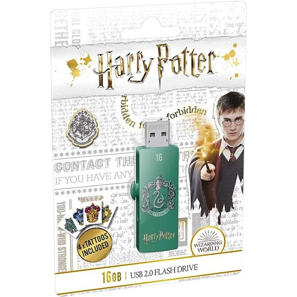 Memorie USB EMTEC M730 16GB USB 2.0 Harry Potter Slytherin