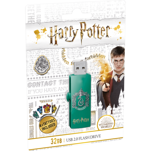 Memorie USB EMTEC M730 32GB USB 2.0 Harry Potter Slytherin