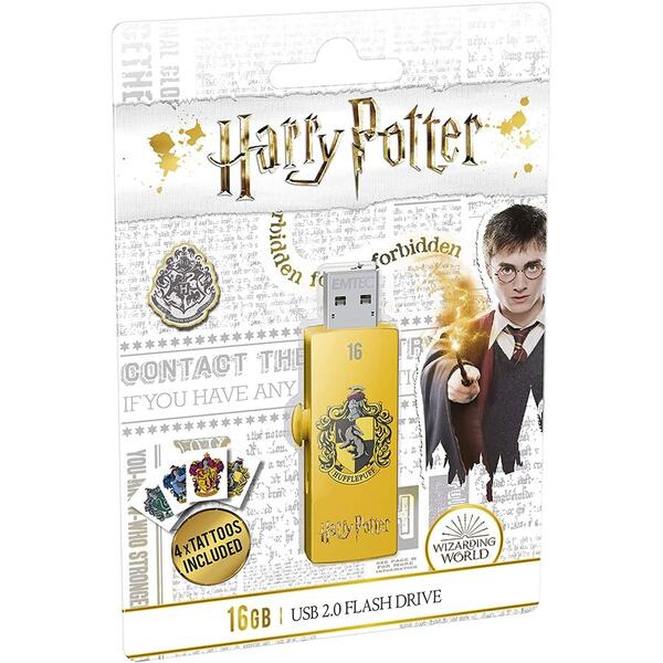 Memorie USB EMTEC M730 16GB USB 2.0 Harry Potter Hufflepuff