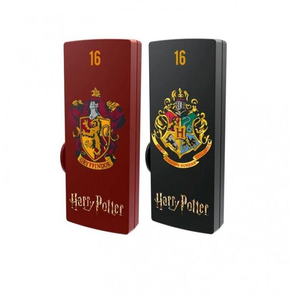 Memorie USB EMTEC M730 16GB USB 2.0 Harry Potter Gryffindor & Hogwarts Set 2 bucati