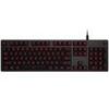 Tastatura gaming Logitech G413 Carbon Red LED Mecanica