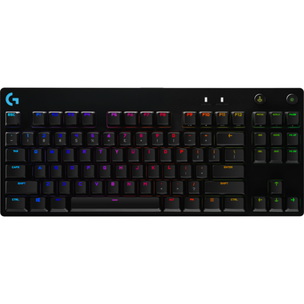 Tastatura gaming Logitech G Pro GX Blue Switch Mecanica