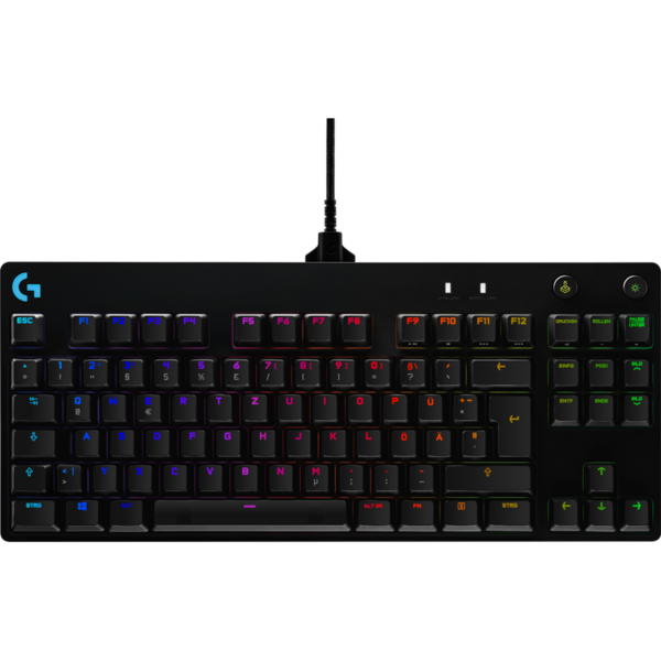 Tastatura gaming Logitech G Pro GX Blue Switch Mecanica