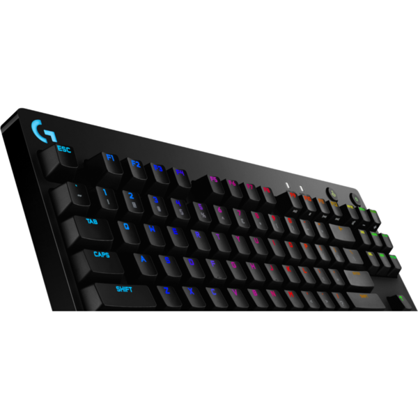 Tastatura gaming Logitech G Pro GX Blue Switch Mecanica