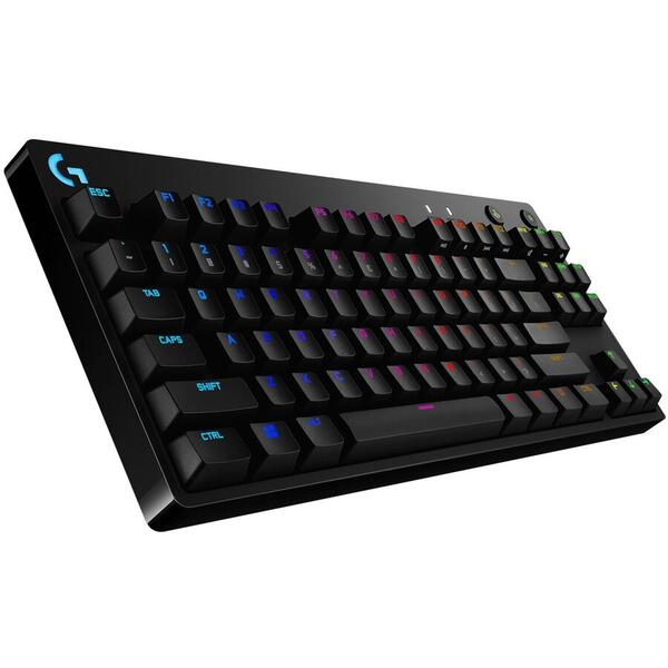 Tastatura gaming Logitech G Pro GX Blue Switch Mecanica