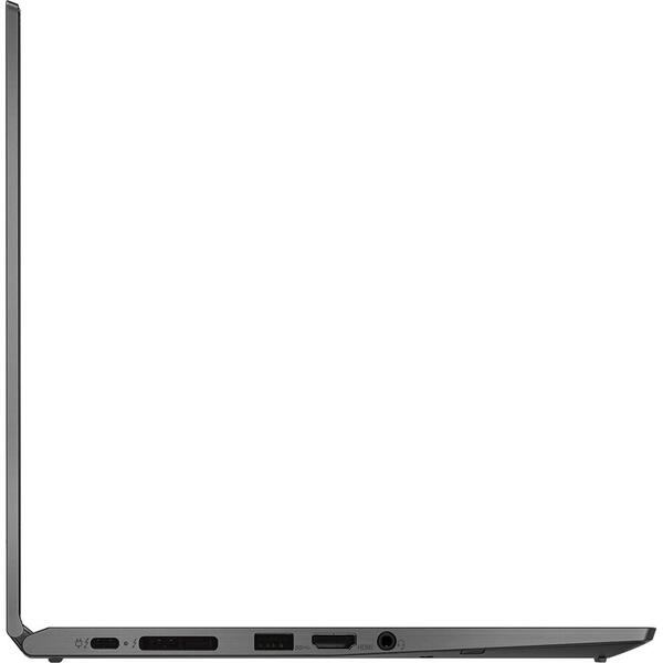 Ultrabook Lenovo 2 in 1 ThinkPad X1 Yoga Gen 5, 14 inch FHD Touch, Intel Core i7-10510U, 16GB, 512GB SSD, Intel UHD, Win 10 Pro, Iron Grey