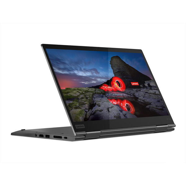 Ultrabook Lenovo 2 in 1 ThinkPad X1 Yoga Gen 5, 14 inch FHD Touch, Intel Core i7-10510U, 16GB, 512GB SSD, Intel UHD, Win 10 Pro, Iron Grey