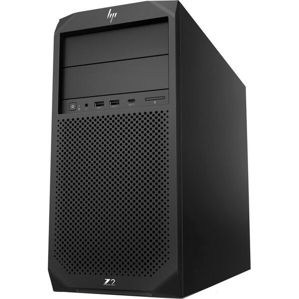 Sistem Brand HP Z2 G4 Tower Intel Core i7-8700K, 8GB DDR4, 1TB HDD, Intel UHD 630, Win10 Pro, Negru