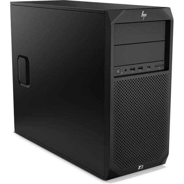 Sistem Brand HP Z2 G4 Tower Intel Core i7-8700K, 16GB DDR4, 256GB SSD, Intel UHD 630, Win10 Pro, Negru