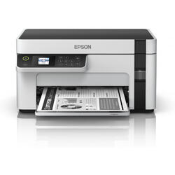 Multifunctionala Epson EcoTank M2120, InkJet CISS, Monocrom, Format A4, WiFi, Alb-Negru