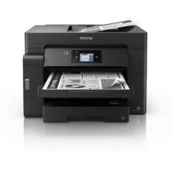 EcoTank M15140, InkJet CISS, Monocrom, Format A3+, Retea, WiFi. Negru