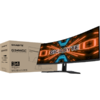 Monitor LED Gigabyte Curbat G34WQC 34 inch QHD, 1ms, 144 Hz, VA, 120% sRGB, Boxe, Negru